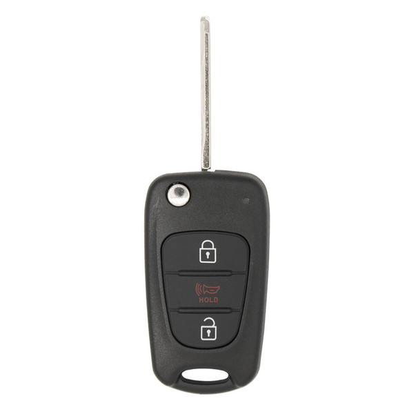 Keyless2Go Kia 3 Button Remote Flip Key NYOSEKSAM11ATX (AM F/L), 95430-2K340, 315 MHz - Premium Aftermarket