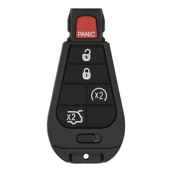 Keyless2Go Jeep 5-Button Smart Key IYZ-C01C 05026453AL 433 MHz, Premium Aftermarket