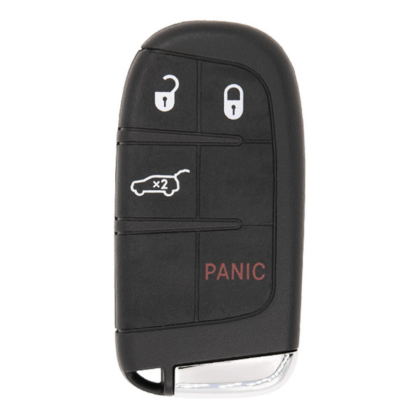 Keyless2Go Jeep 4 Button Smart Key M3N-40821302 68250341AB 433 MHz, Premium Aftermarket