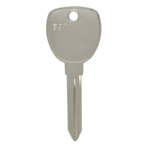 GM B91 Metal Mechanical Key Blank - Aftermarket, 10 Pack