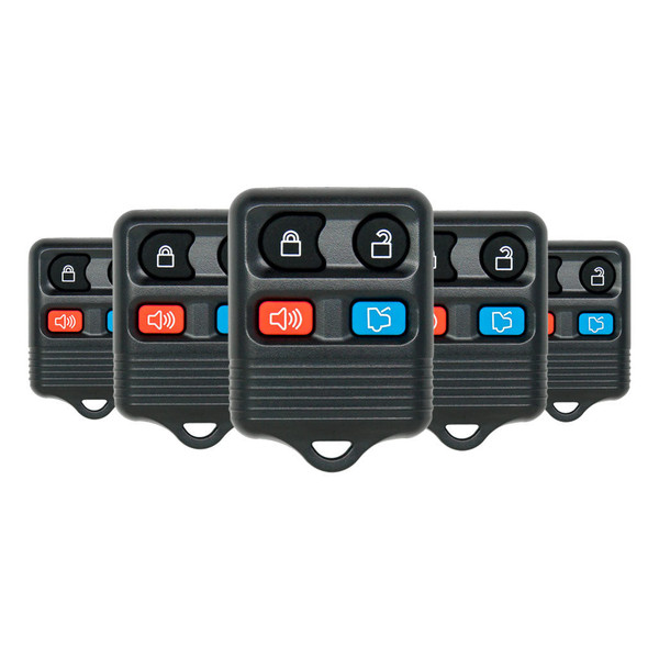 Keyless2Go Ford Lincoln Mercury 4-Button Remote CWTWB1U331 2S4T-15K601-AB, Pack of 5