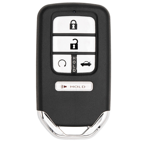 Keyless2Go Honda 5 Button Smart Key No Memory CWTWB1G0090 72147-TVA-A01 433 MHz, Premium Aftermarket