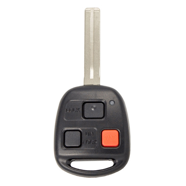 Keyless2Go 3 Button Remote Key Replacement for Lexus N14TMTX-1 / 89070-48020, TLS-KH3-057-AFB-ZZZZ-001