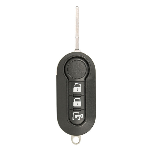 Keyless2Go Remote Flip Key Replacement for Fiat and Ram LTQF12AM433TX 2ADFTF12AM433TX