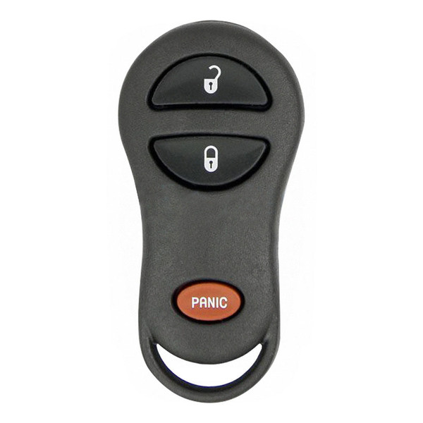Keyless2Go Chrysler, Dodge, Plymouth 3 Button Remote GQ43VT17T, 04686481, 315 MHz - Premium Aftermarket