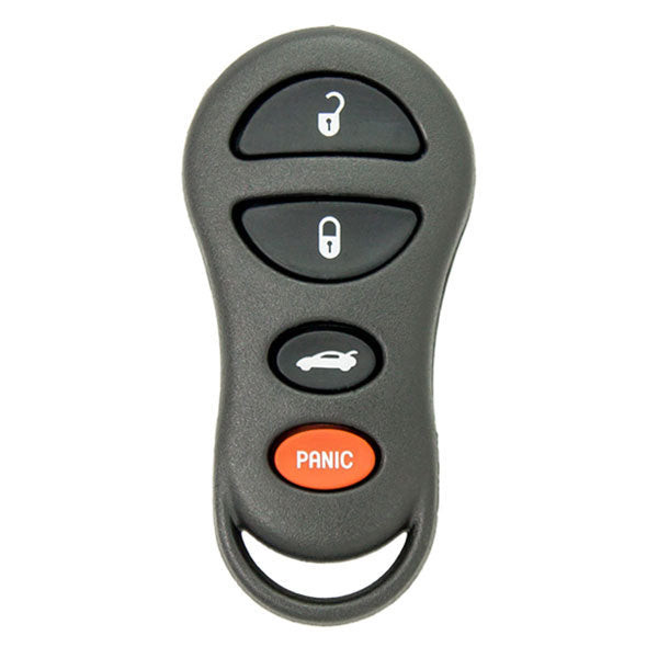 Keyless2Go Chrysler Dodge Jeep 4-Button Remote GQ43VT17T 04602260