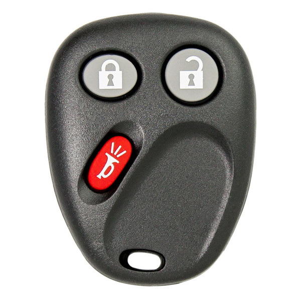 Keyless2Go Cadillac Chevrolet GMC 3 Button Remote LHJ011 10377295