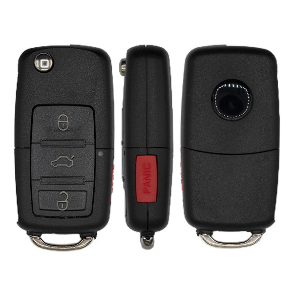 Keyless2Go Infiniti, Nissan 4 Button Philips 46 Remote Flip Key KBRASTU15, 28268-5Y701, 315 MHz - Premium Aftermarket