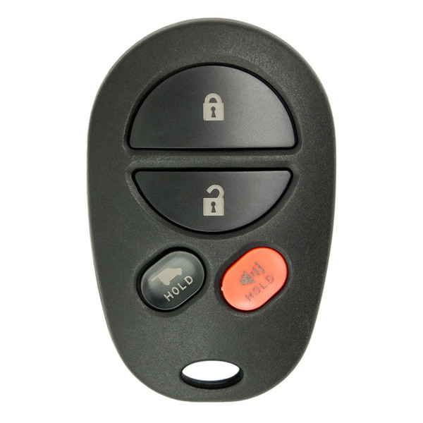 Keyless2Go Toyota 4 Button Remote GQ43VT20T 89742-0C040