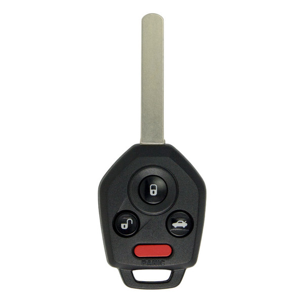 Keyless2Go 4 Button Remote Key Combo Replacement for Subaru CWTWB1U811 / 57497-AJ10A / DAT17 / 4D60, SUB-KH4-035-AFB-ZZZZ-001