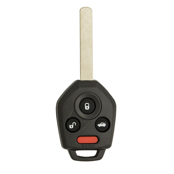 Keyless2Go 4 Button Remote Key Combo Replacement for Subaru CWTWBU766 / 57497-AJ00A / DAT17 / 4D60, SUB-KH4-034-AFB-ZZZZ-001
