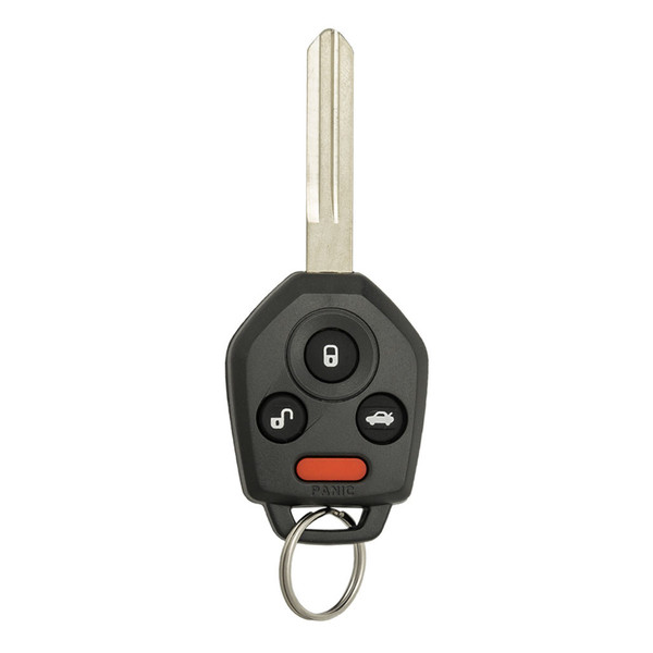 Keyless2Go 4 Button Remote Key Combo Replacement for Subaru CWTWBU766 / 57497AG48A / DA34 / 4D62