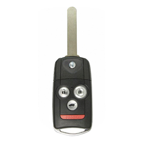 Keyless2Go Replacement Acura 4 Button Flip Key N5F0602A1A, 35111-STX-329, 315 MHz - Premium Aftermarket