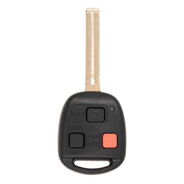Keyless2Go Lexus 3 Button Remote Head Key Long Blade TOY40, 4C Chip HYQ1512V, 89070-60080,  315 MHz - Premium Aftermarket