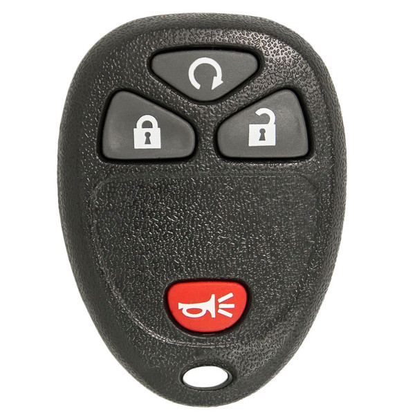 Keyless2Go GM 4 Button Remote OUC60221, OUC60270, 22936098, 315 MHz - Premium Aftermarket