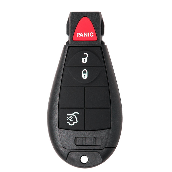 Keyless2Go Jeep 4 Button Non Proximity Remote IYZ-C01C 68066848 AF - With Durashell Technology, Premium Aftermarket, CDJ-KH4-006-NFB-MK0-001
