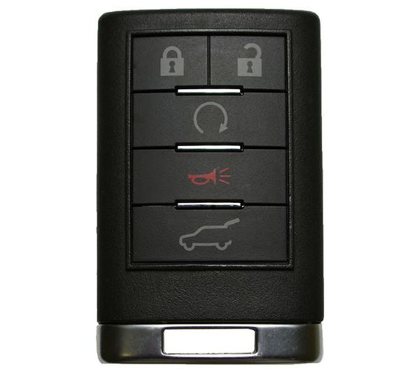 Cadillac 5-Button Remote Driver 1 315 mhZ OUC6000066 OUC6000223 20998281 - Refurbished RECASED