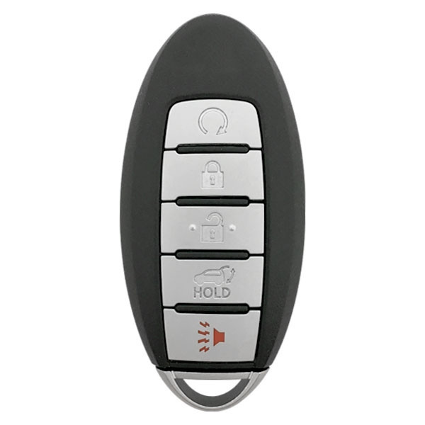 Nissan, Infiniti 5 Button Smart Key CWTWB1G744, 285E3-1LA5A, 433 MHz - Aftermarket