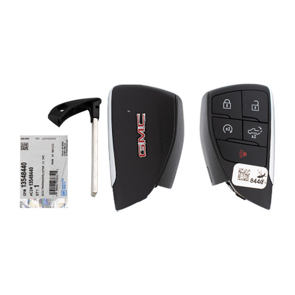 GMC 5-Button Smart Key YGOG21TB2 13548440 433 MHz, New OEM