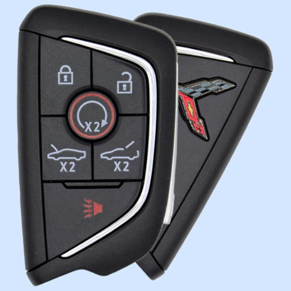Chevrolet Corvette 6-Button Proximity Smart Key Remote 13538854 315 MHz, New OEM