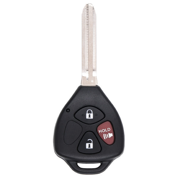 Keyless2Go PRO Remote Head Key 3 Button Replacement for Toyota GQ4-29T (4D67 Chip)