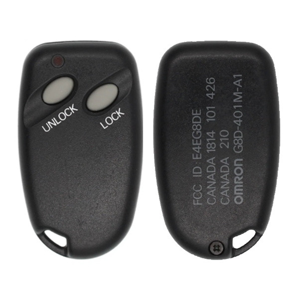 Mitsubishi 2-Button Remote E4EG8DE 315 MHz, Refurbished Grade A