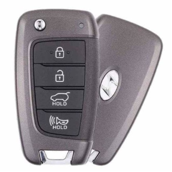 Hyundai 4 Button Remote Flip Key TQ8-RKE-4F39, 95430-S1000, 433 MHz - Refurbished, Grade A