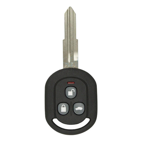 Chevrolet 3 Button Non-Transponder Remote Head Key VQQRK960NAT, 95960309,  315 MHz - New, OEM