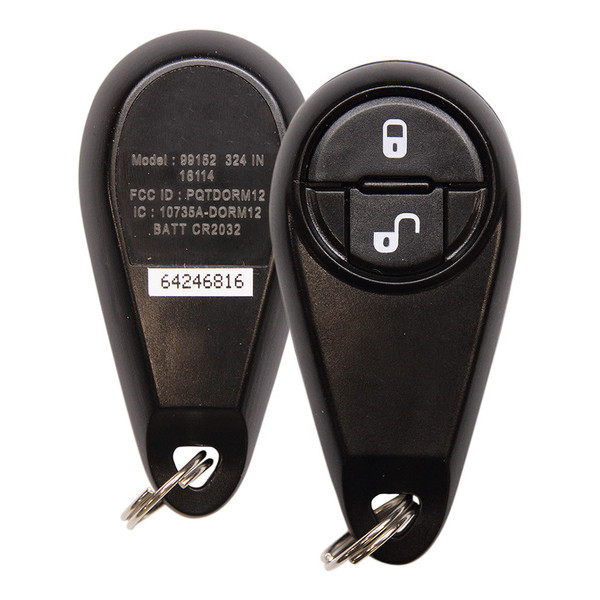 Strattec (5931644) Subaru 2 Button Remote NHVWB1U711, 88036-FE041, 433 MHz - Branded Aftermarket