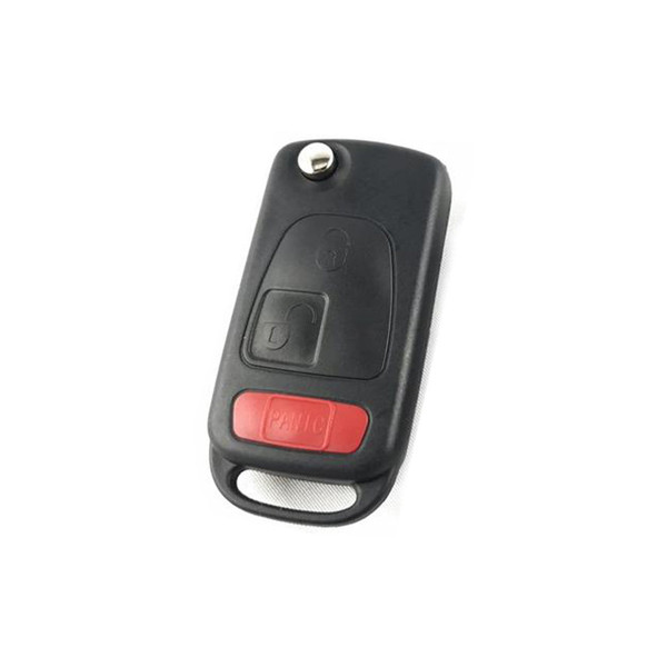 KR55 Mercedes SLK 3 Button Flip Key HU64 / PCF7935