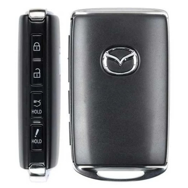 Mazda 4-Button Smart Key WAZSKE13D03 DJG2-67-5RY 315 MHz, New OEM