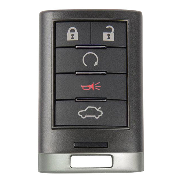 Cadillac 5 Button Smart Key Driver 2 M3N5WY7777A 25943677 315 MHz - New, OEM