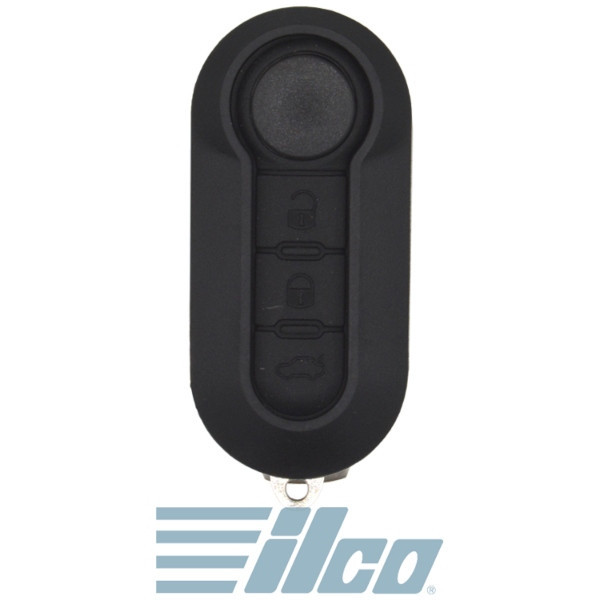 Ilco Fiat 3 Button Non-Prox Remote Flip Key RX2TRF198, 68091228AD, 433 MHz (Marelli)