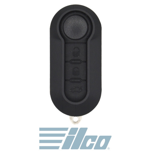 ILCO Fiat 3 Button Remote Flip Key, LTQFI2AM433TX (Delphi BCM) 