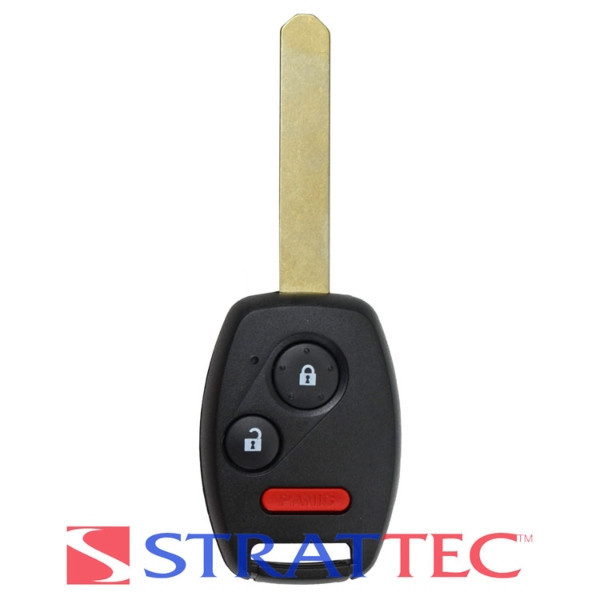 Strattec (5938187) Honda 3 Button Remote Head Key OUCG8D-380H-A, 35111-SHJ-305, 315 MHz - Branded Aftermarket