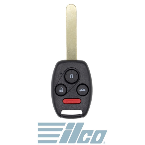 ILCO 4 Button Remote Head Key HO01 For Honda/Acura, N5F-S0084A 