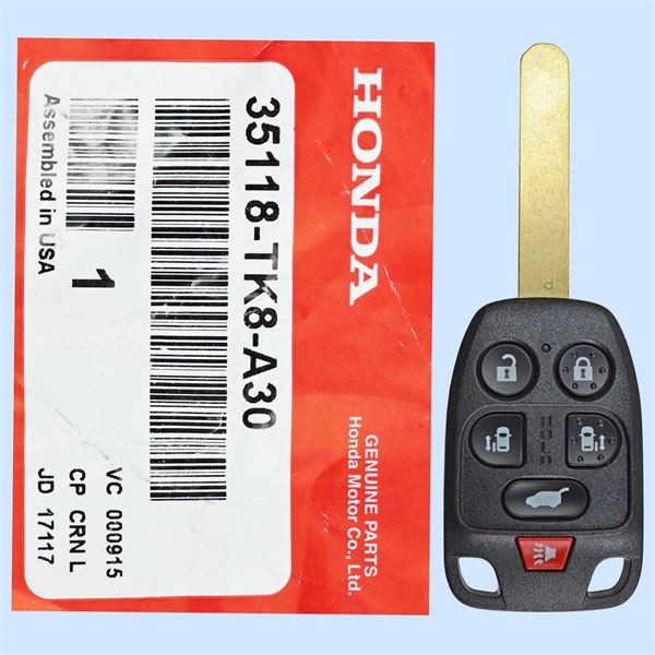 Honda/Acura 6 Button Remote Head Key N5F-A04TAA - New, OEM