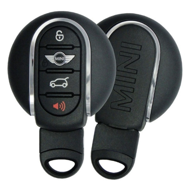 Mini Cooper 4 Button Smart Key NBGIDGNG1, 9345898-01, 433 MHz - Refurbished, Grade A