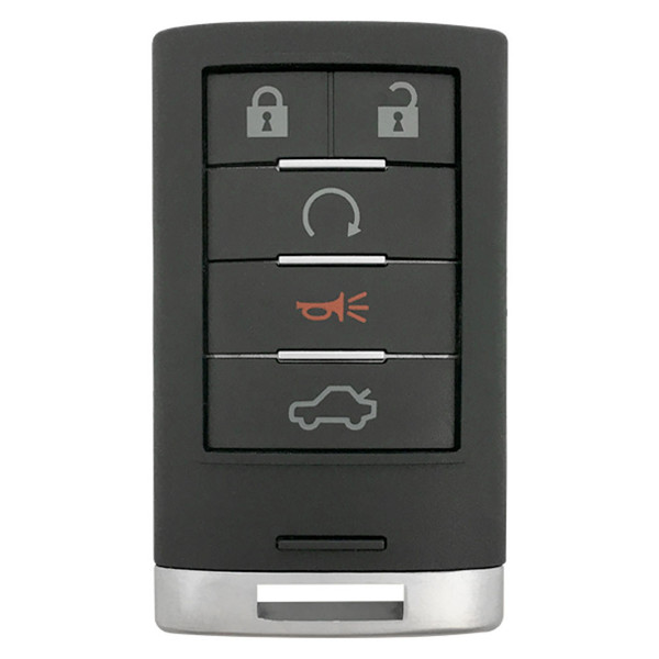 Cadillac 5 Button Smart Key Driver 2 M3N5WY7777A 25943677 315 MHz - Refurbished, Recase