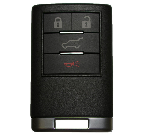 Cadillac 4-Button Remote OUC6000066 OUC6000223 22889451 - Refurbished Recase