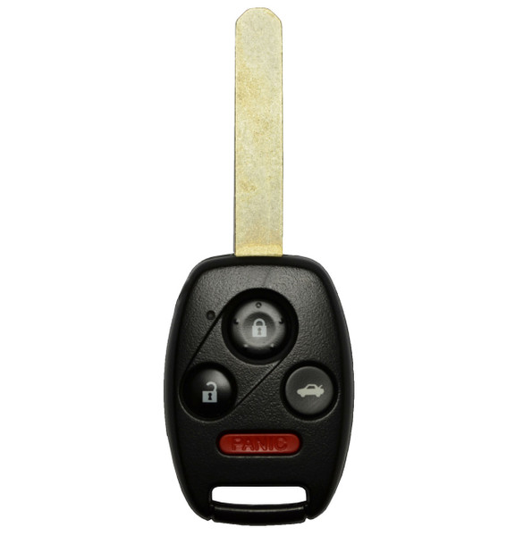 Honda 4 Button Driver 1 Remote Head Key KR55WK49308, 35118-TA0-A03, 315 MHz - Refurbished, Recase