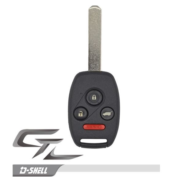 Honda 4 Button Remote Head Key KR55WK49308, IN DURASHELL - Refurbished, Recase in Durashell 171900