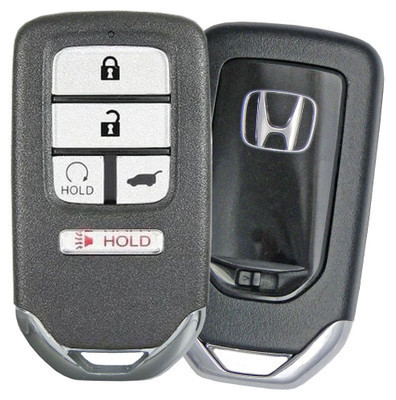 Honda 5 Button Driver 1 Smart Key KR5V2X V44, 72147-TG7-A11, 433 MHz - New OEM
