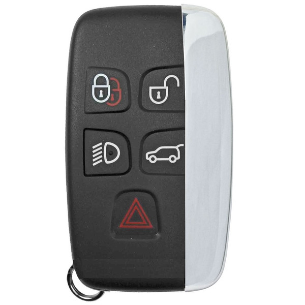 Range Rover 5 Button Smart Key KOBJTF10A, BJ32-15K601-CB, 315 MHz - Refurbished, Recase