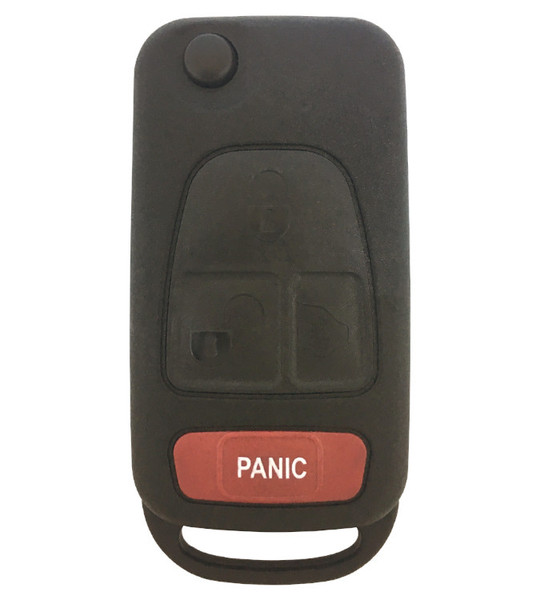 Mercedes 4 Button Remote Head Key NCZMB1K, 439701, 315 MHz - Refurbished Recase