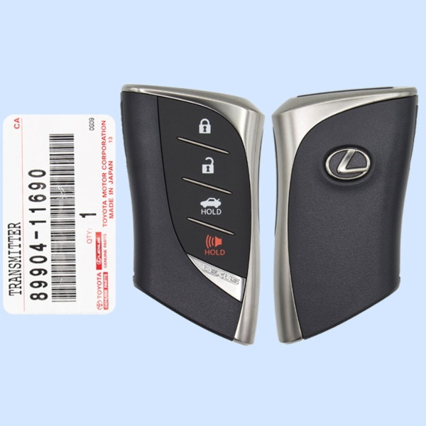 Lexus 4 Button Proximity Key HYQ14FBZ - New, OEM 172493