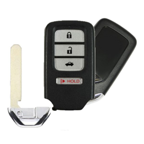Honda 4-Button Smart Key KR5V2X V41 72147-TBA-A01 433 MHz, Aftermarket - Closeout
