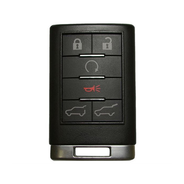 Cadillac 6 Button Driver 1 Remote OUC6000066, OUC6000223, 22756465, 315 MHz - Refurbished, Grade A