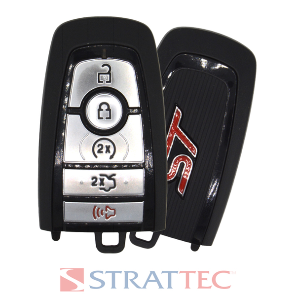 Strattec (5938441) Ford 5 Button 2-Way Smart Key M3N-A2C931426, 164-R8244, 902 MHz - New, OEM