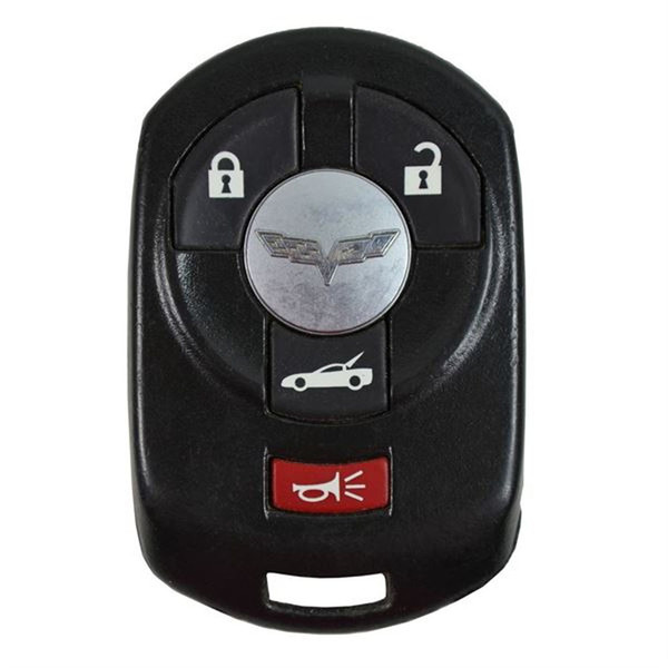 Chevrolet Corvette 4 Button Driver 2 Remote M3N-65981403, 10372542, 315 MHz - Refurbished, Grade A